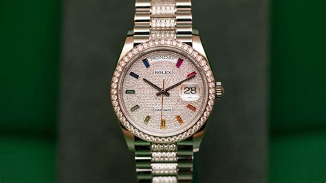 raibow rolex|rolex day date 36 rainbow.